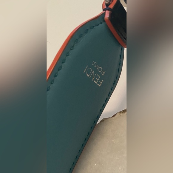 Fendi Blue / Multi Colored studded Bag Strap.Strap You. - Picture 5 of 12